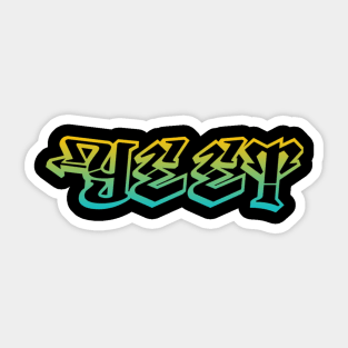 Yeet Sticker